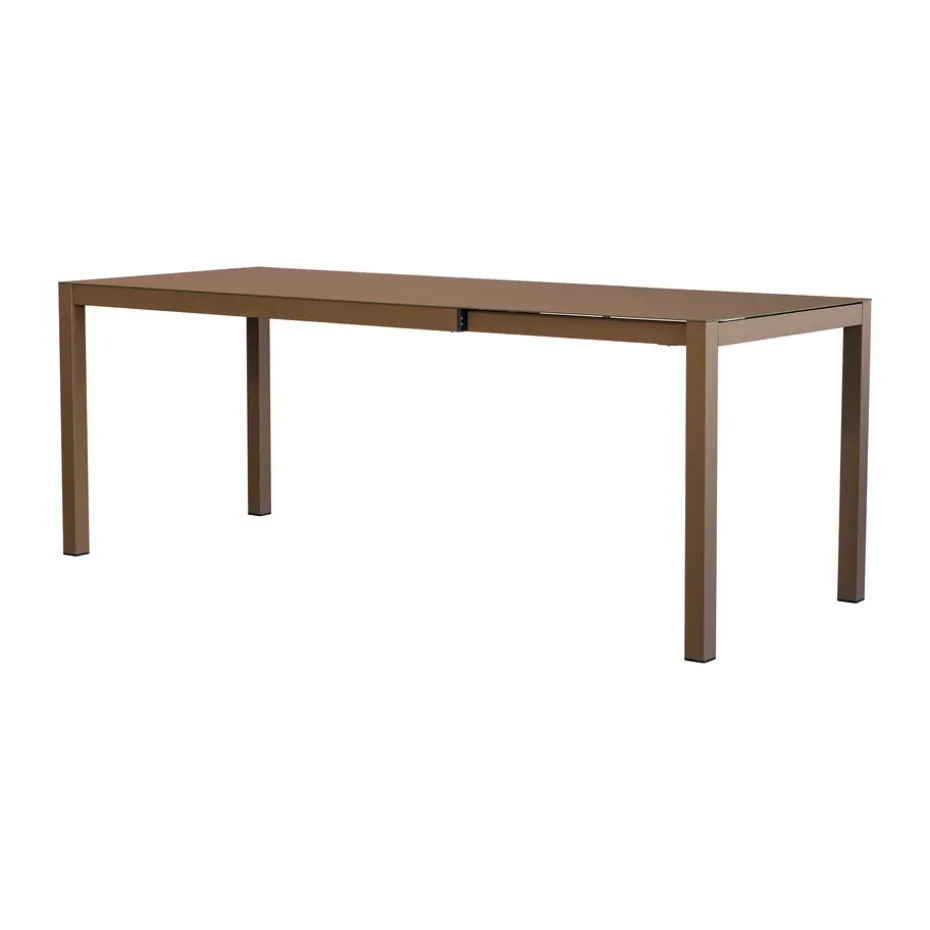 Mesa de comedor extensible Aria 140-200 cm, Rust