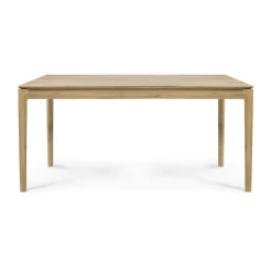 Mesa de comedor extensible Bok , Roble lacado, 90x140/220 cm