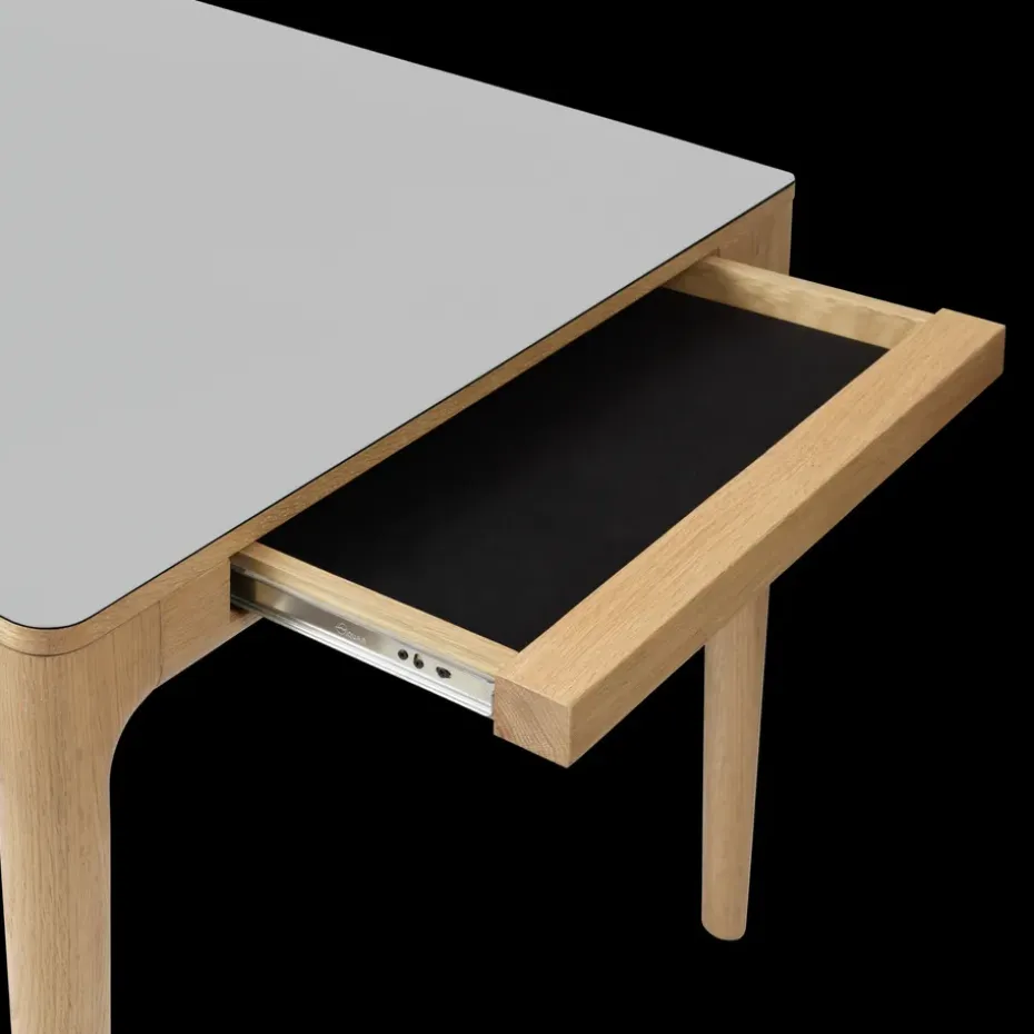 Mesa de comedor Heart'n'Soul 90x200 cm, Oak-cloud grey