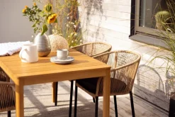 Mesa de comedor Joe, Natural, 140x80 cm