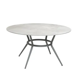 Mesa de comedor Joy redonda, Fossil grey-gris claro Ø144 cm