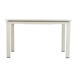 Mesa de comedor Lomma, Light grey, 132x80x73 cm