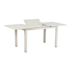 Mesa de comedor Lomma, Light grey, 132x80x73 cm