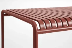 Mesa de comedor Palissade 220x90 cm, Iron red