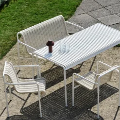 Mesa de comedor Palissade 170x90 cm, Cream white