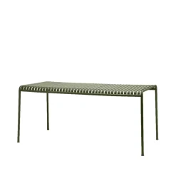 Mesa de comedor Palissade 170x90 cm, Olive green