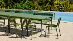 Mesa de comedor Palissade 170x90 cm, Olive green