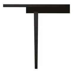 Mesa de comedor Private 100x320 cm, Roble teñido de marrón-negro