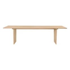 Mesa de comedor Private 100x260 cm, Roble teñido claro