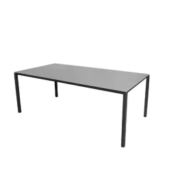 Mesa de comedor Pure, Concrete grey-lava grey 200x100 cm