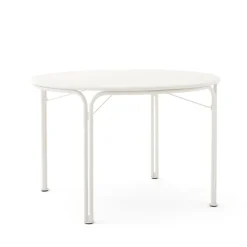Mesa de comedor Thorvald SC98 Ø115 cm, Ivory