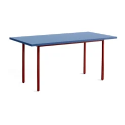 Mesa de comedor Two-Colour 82x160 cm, Maroon red-blue