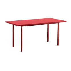 Mesa de comedor Two-Colour 82x160 cm, Maroon red-red