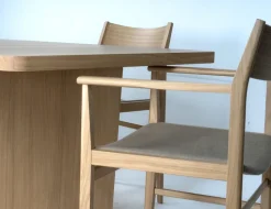 Mesa de comedor Vaud, Roble blanqueado, 2 extensiones