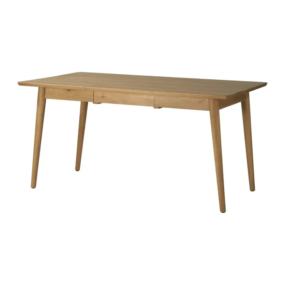 Mesa de comedor VIOR 90x120 cm, Roble lacado
