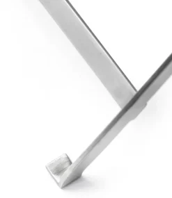 Mesa de exterior M26 Lilleø, Teak-acero inoxidable