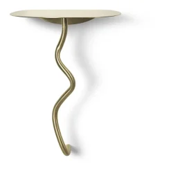 Mesa de pared Curvature, Brass