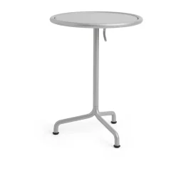 Mesa Deville, Gris plata, Ø55x74 cm