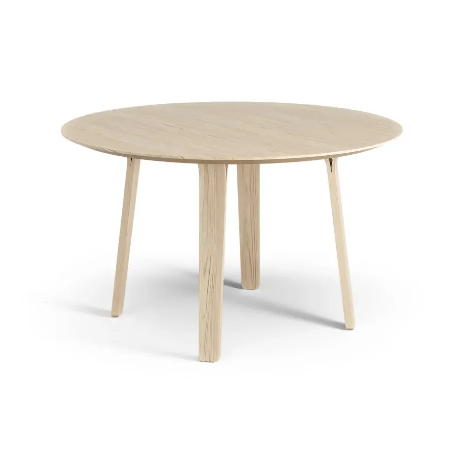 Mesa Divido Ø120 cm, fresno lacado