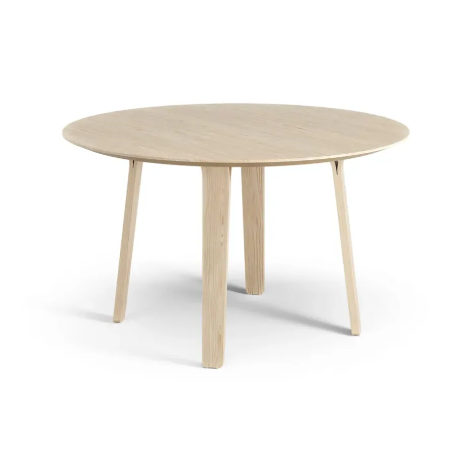 Mesa Divido Ø120 cm, fresno lacado