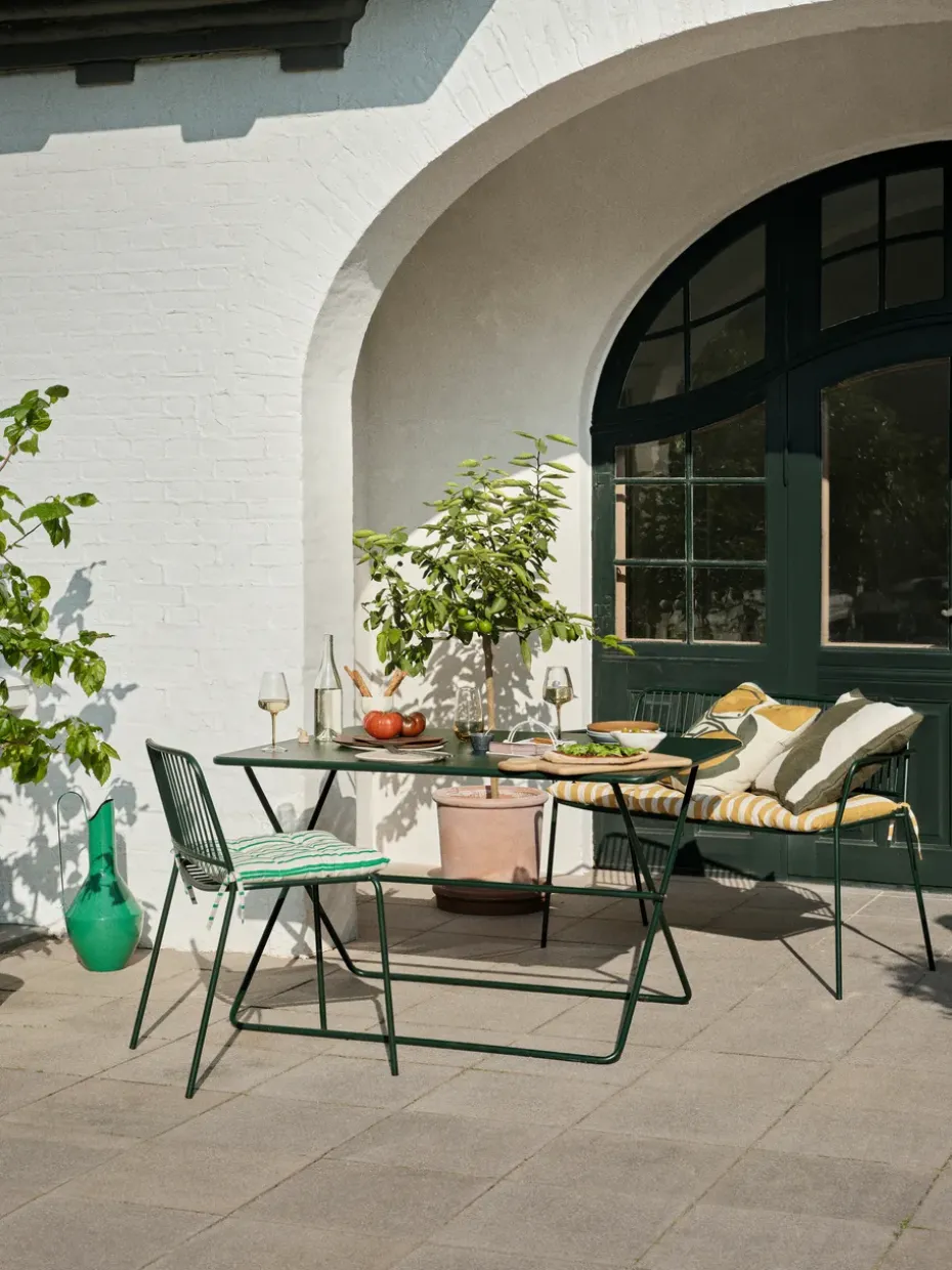 Mesa Eden 120x70x74 cm, Forest green