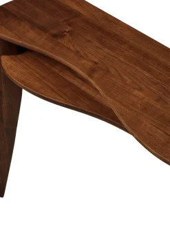 Mesa Feve 100x36x85 cm, Walnut