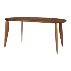 Mesa Feve 160x86x73 cm, Walnut
