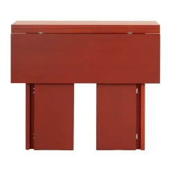 Mesa Flip, Rojo, 90 cm