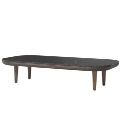 Mesa Fly SC5, Roble aceitado ahumado + mármol negro