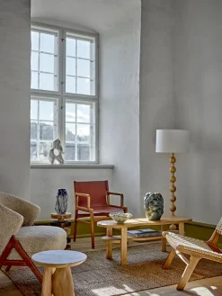 Mesa Franka Ø25x46 cm, Brown