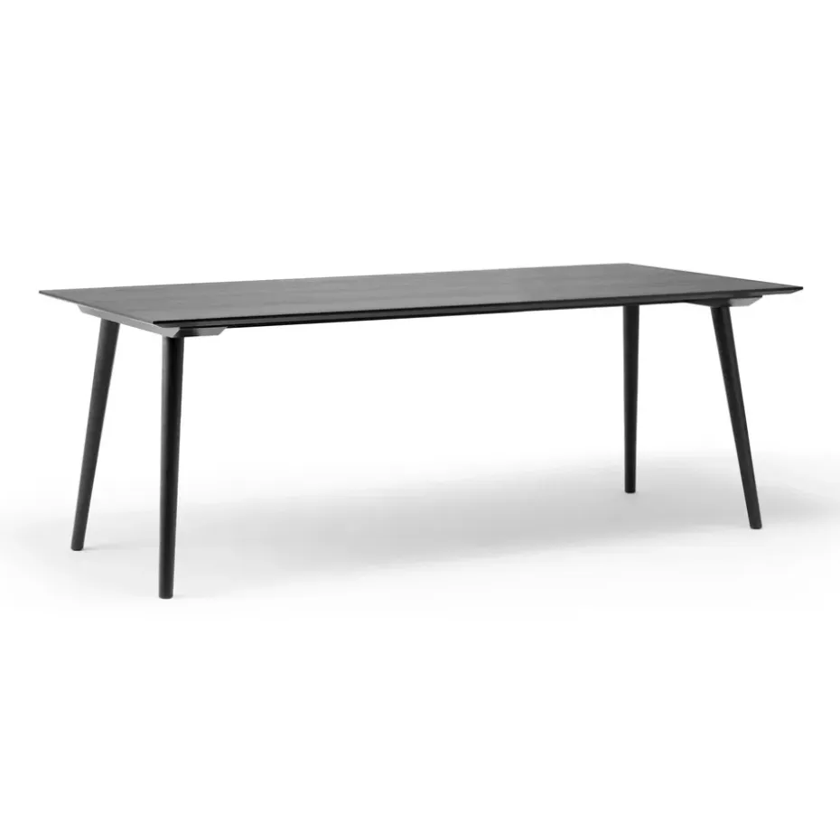 Mesa In Between SK5, Roble lacado de negro