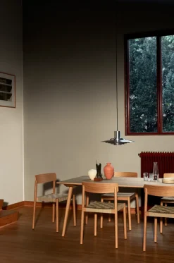 Mesa In Between SK6, Roble lacado transparente