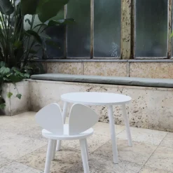 Mesa infantil Mouse Table, Blanco