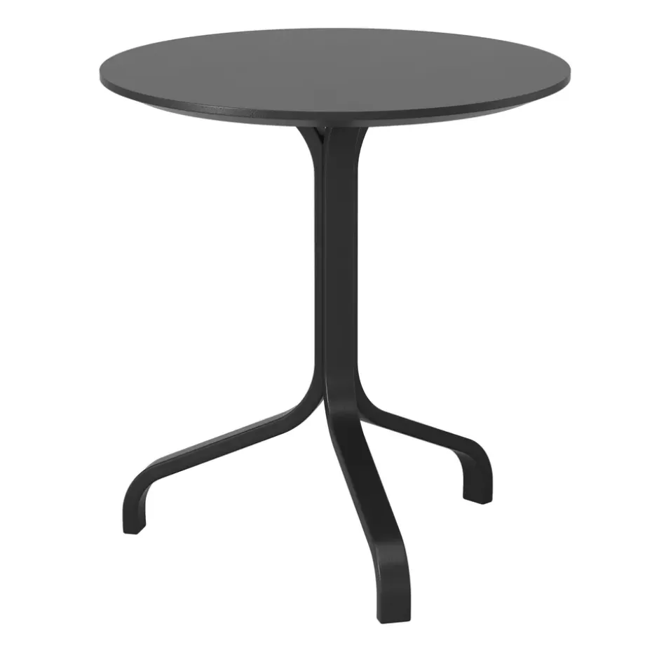 Mesa Lamino 49 cm, Haya teñida de negro