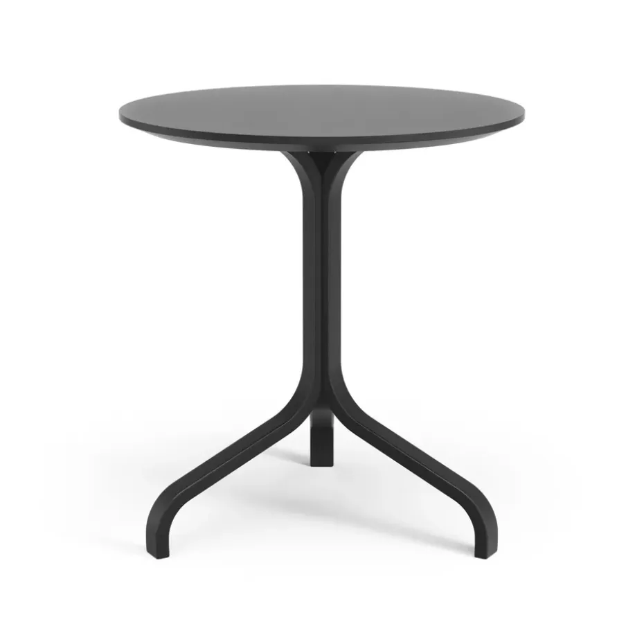 Mesa Lamino 49 cm, Haya teñida de negro