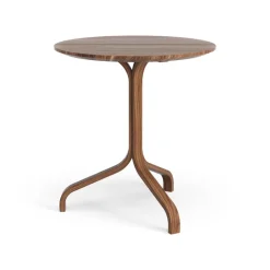 Mesa Lamino 49 cm, Nogal aceitado