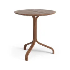 Mesa Lamino 49 cm, Nogal aceitado