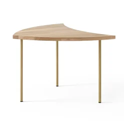 Mesa lateral Pinwheel HM7, Roble aceitado blanco