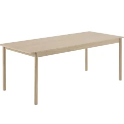 Mesa Linear, roble, 90 x 200 cm