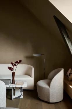 Mesa lounge Androgyne, Calacatta viola