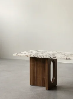 Mesa lounge Androgyne, Dark st. oak-Calacatta viola