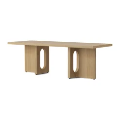 Mesa lounge Androgyne, Natural oak