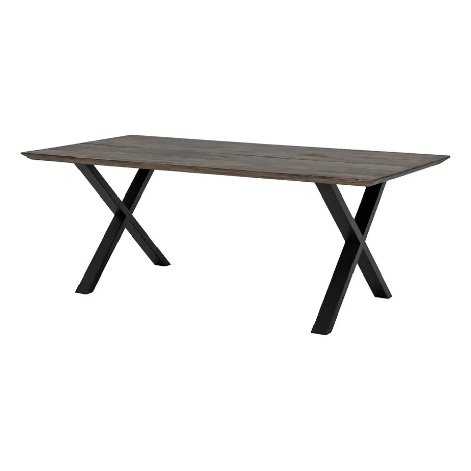 Mesa Maldon 200x95x74 cm, roble