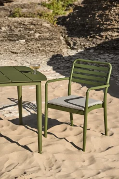 Mesa Marsala, Moss green, 208x100 cm