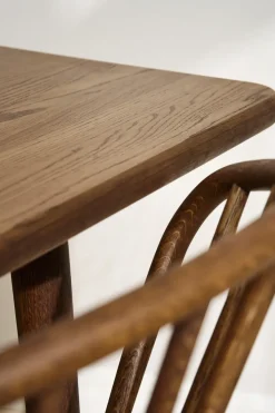 Mesa Miss Holly Special Edition 235x82 + 1 tablero de extensión, Roble Chocolat aceite