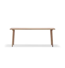 Mesa Miss Tailor, Roble aceite natural, 185x82 cm