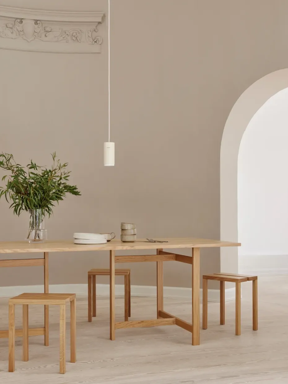 Mesa Moebe rectangular dining dable 220x90 cm, Roble