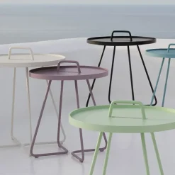 Mesa On the move Ø44 cm, Dark green