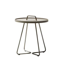 Mesa On the move Ø44 cm, Taupe