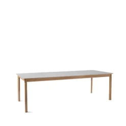 Mesa Patch HW2, Beige arizona, estructura de roble aceitado blanco